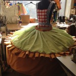 9 Pie skirt nearly finished